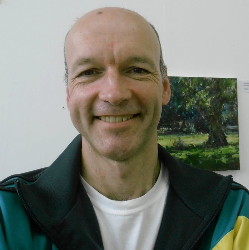 Artist Andrew Horrod Paint Out