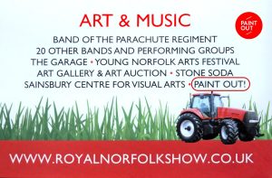 Royal Norfolk Show Art & Music, Paint Out
