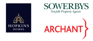 Sponsors of Paint Out Wells 2016 - Hopkins Homes, Sowerbys, Archant