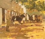 Artist Haidee-Jo Summers, 'Waiting to be Judged', Norfolk Showground, Oil, 12x14in, £800 DSC00492