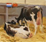 Artist Haidee-Jo Summers, 'Best of Breed', Norfolk Showground, Oil, 12x13in, Photo by KJW