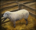 Artist Jennifer Sendall, 'Ready to Show', Norfolk Showground, Oil, 9x11in, £275