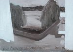 Artist Robin Drury, 'View From My Balcony (almost)', The Granary, Walnut Tree Lane, Sudbury, Oil, 70x50cm, £. Paint Out Sudbury 2018. Photo © Katy Jon Went
