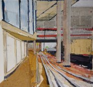 Alfie Carpenter, 'He Shall Not Be Moved', Anglia Square, Mixed Media, 40x40cm, SOLD