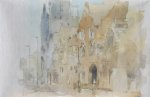 Artist: David Wood, Title: Passion for Period Style, Westcott House, Location: Jesus Lane, Cambridge, Media: Watercolour, Size: 35x23cm, £460