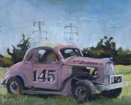 Painting by Amanda Barrett of Norfolk