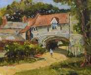 Painting by Anthony Fountain of Norfolk