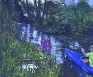 Painting by Kate Gabriel of Norfolk