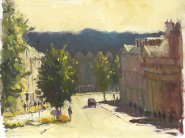 Painting by Ian Layton of Prince of Wales, Norwich