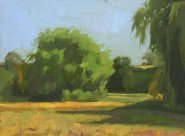 Painting by Rachel Constantine of South Creek, Norfolk