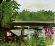 Paint Out Norfolk 2023 (Painting #77)